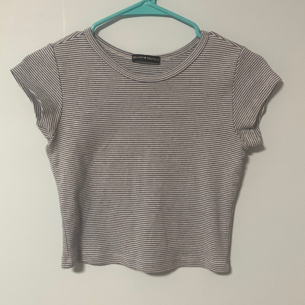 blue striped brandy melville ashlyn